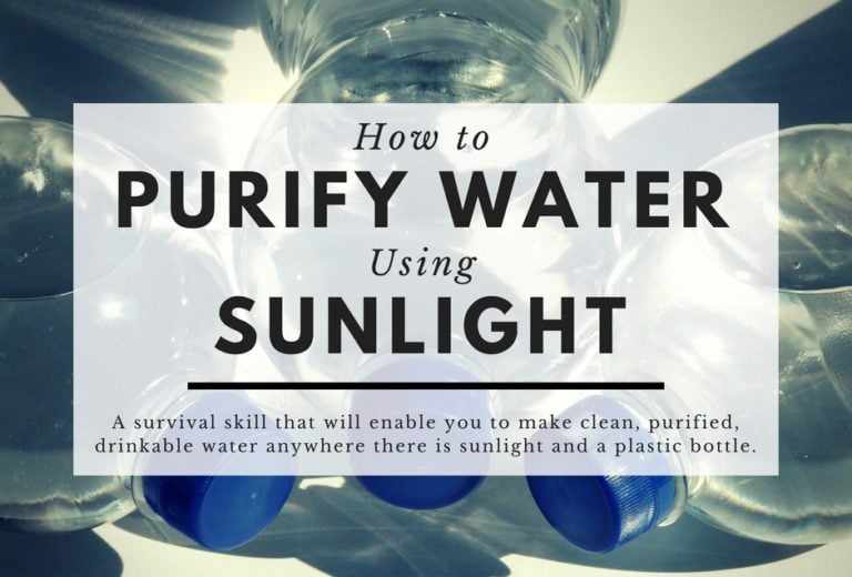 SODIS Method Using Plastic Bottles and the Sun to Purify Water Super Prepper